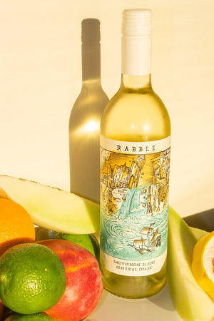 A bottle of Rabble Wines' Sauvignon Blanc