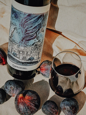 2020 Rabble Zinfandel with Augmented Reality label