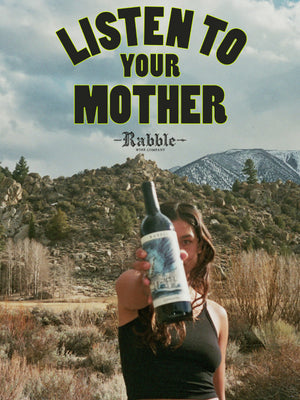 Rabble Earth Month's "Listen to your mother" poster